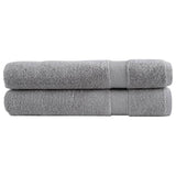 Premium sauna towels SOLUND 2 pcs grey