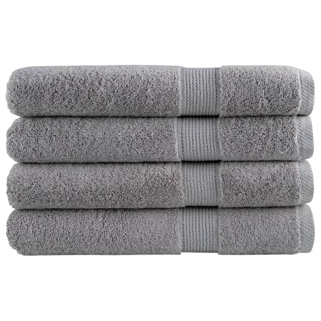 Serviettes de sauna de qualité supérieure SOLUND 4 pcs gris