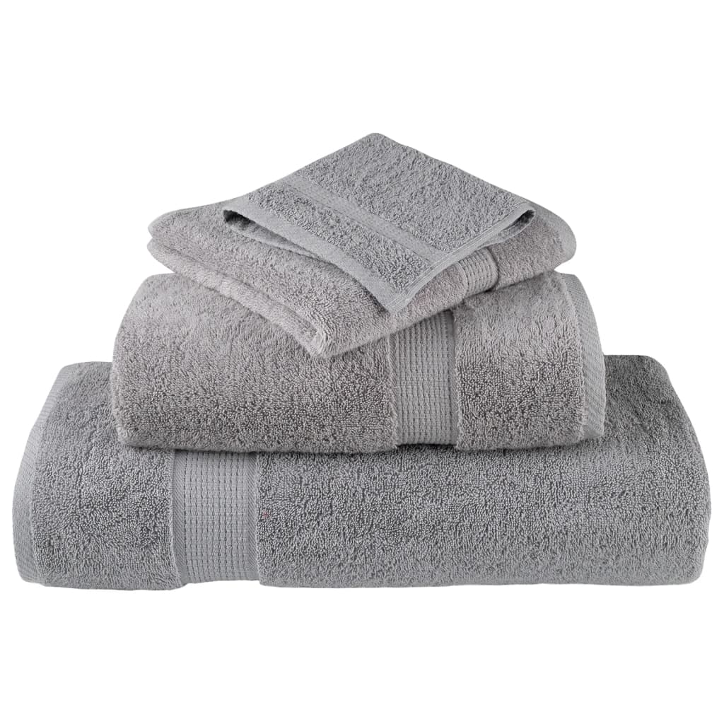 Serviettes de sauna de qualité supérieure SOLUND 4 pcs gris