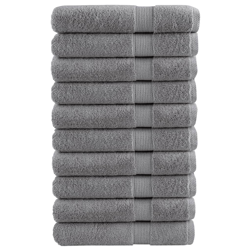 Serviettes de sauna de qualité supérieure SOLUND 10 pcs gris