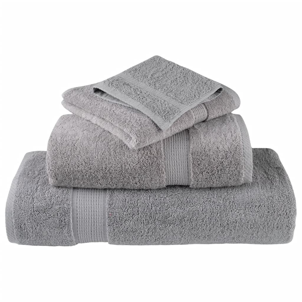 Serviettes de sauna de qualité supérieure SOLUND 10 pcs gris