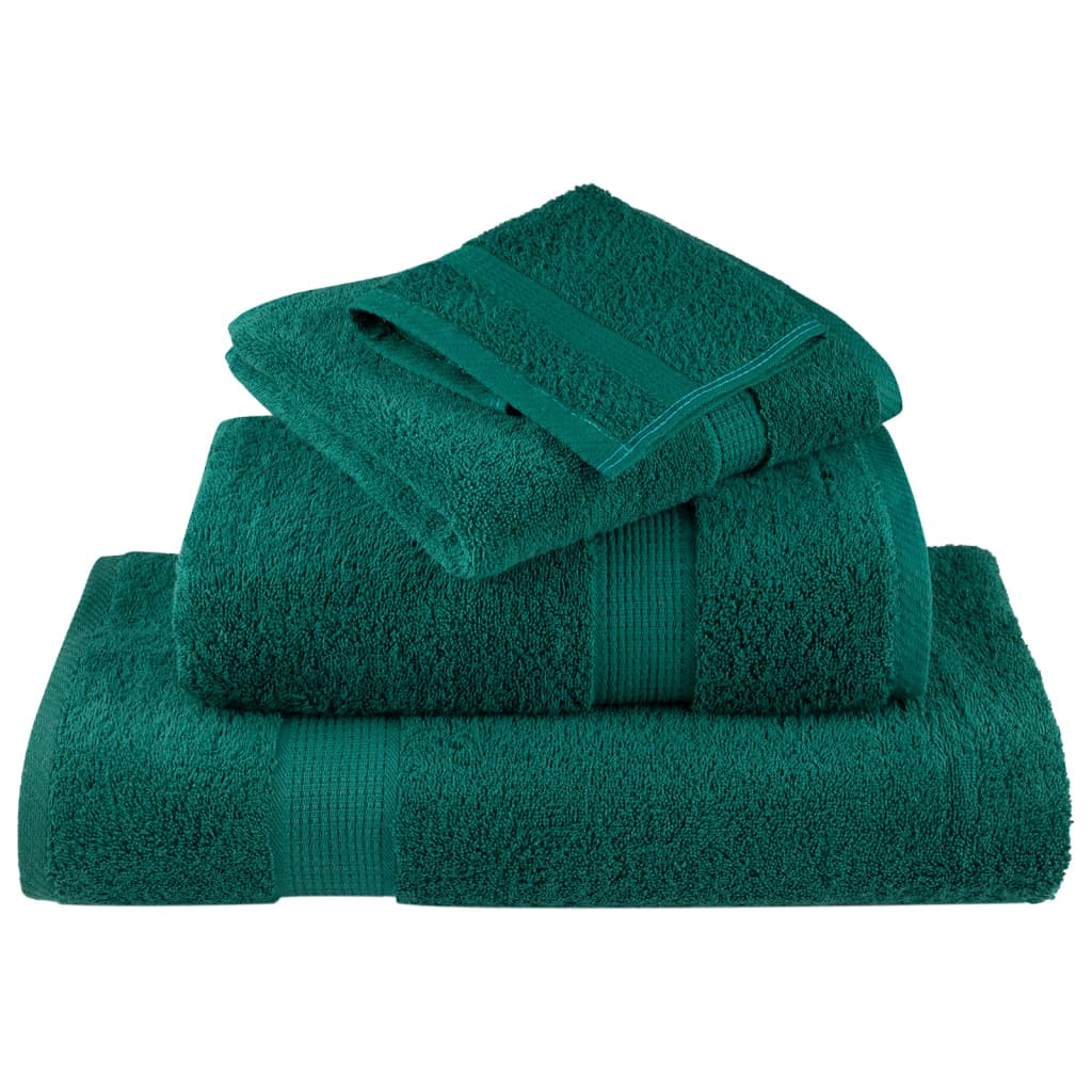 Serviettes de sauna de qualité supérieure SOLUND 2 pcs vert