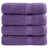 Essuie-mains de qualité supérieure SOLUND 4 pcs violet 600 g/m²