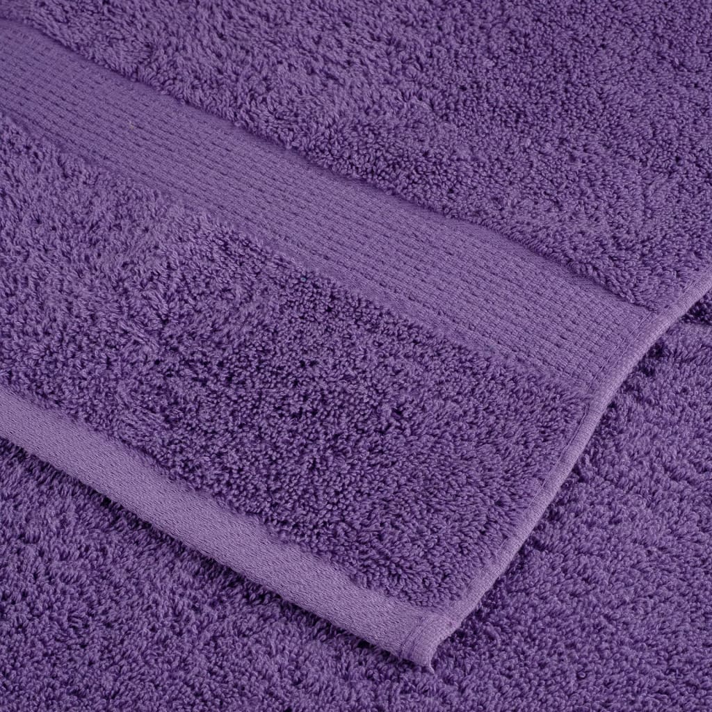 Essuie-mains de qualité supérieure SOLUND 4 pcs violet 600 g/m²