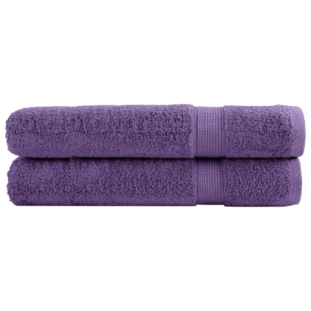 Serviettes de sauna de qualité supérieure SOLUND 2 pcs violet