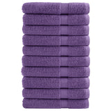 Serviettes de sauna de qualité supérieure SOLUND 10 pcs violet