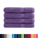 Serviettes de qualité supérieure SOLUND 4 pcs violet 600 g/m²