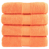 Serviettes de visage de qualité supérieure SOLUND 4 pcs orange