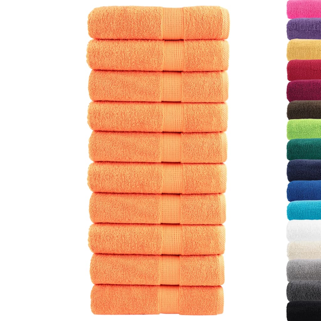 SOLUND Premium Bath Towels 10 pcs 600g/m²