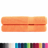 Serviettes de sauna de qualité supérieure SOLUND 2 pcs orange