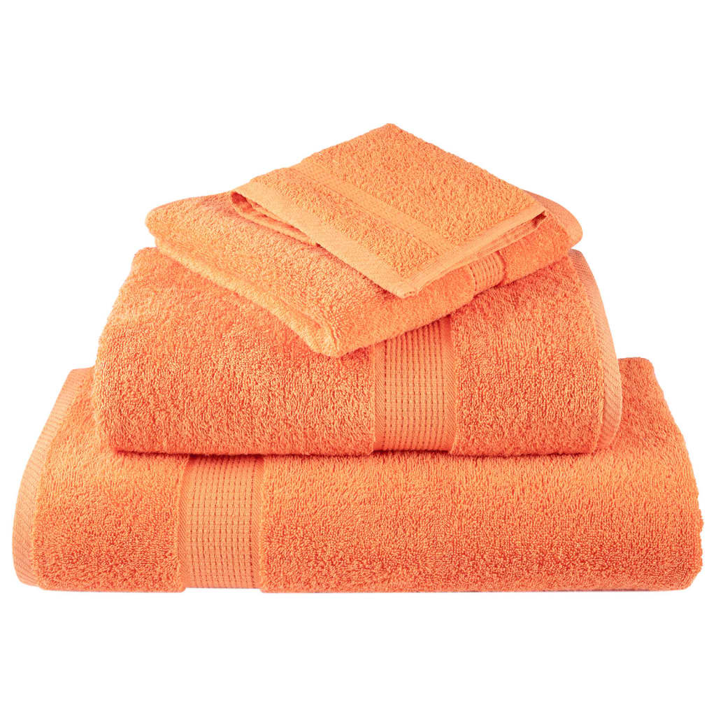 Serviettes de sauna de qualité supérieure SOLUND 2 pcs orange