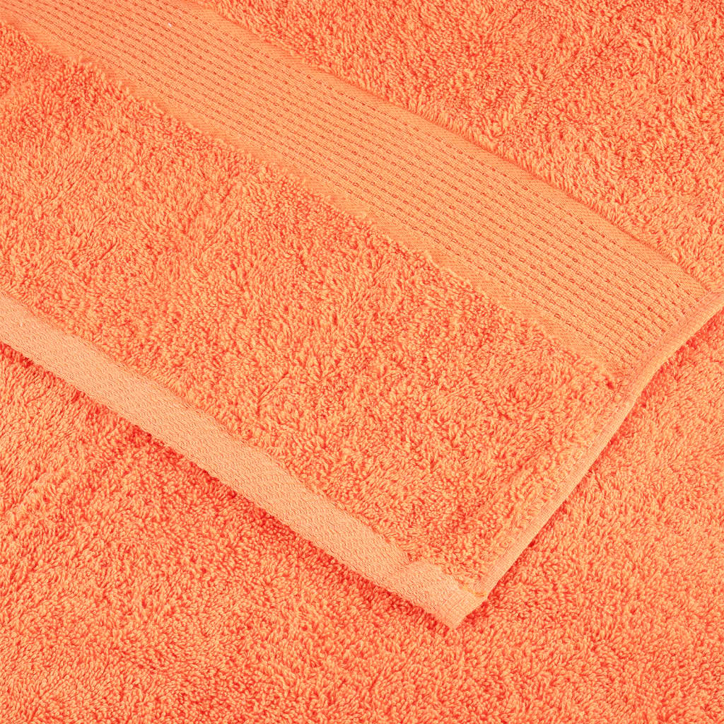 Serviettes de sauna de qualité supérieure SOLUND 2 pcs orange