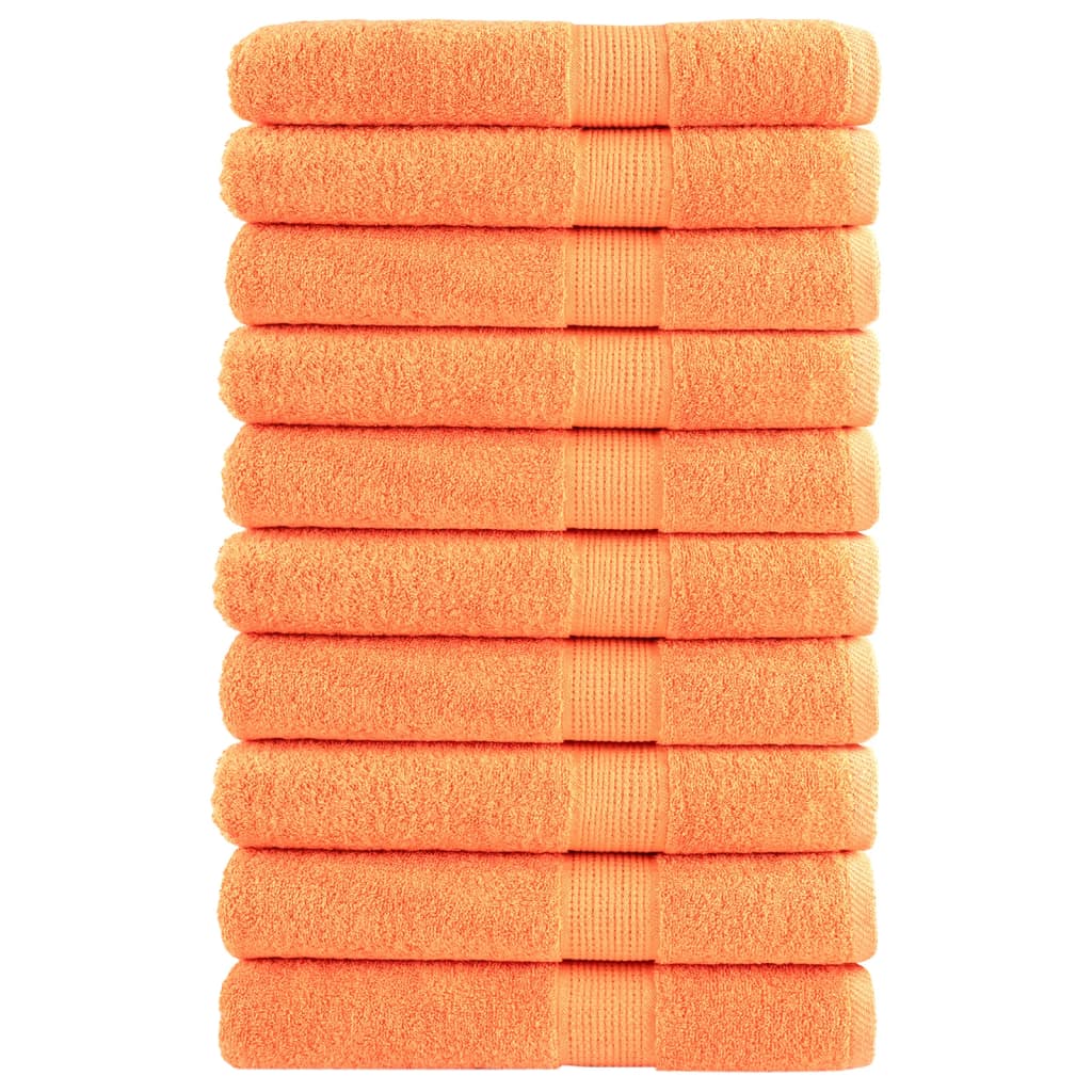 Serviettes de sauna de qualité supérieure SOLUND 10 pcs orange