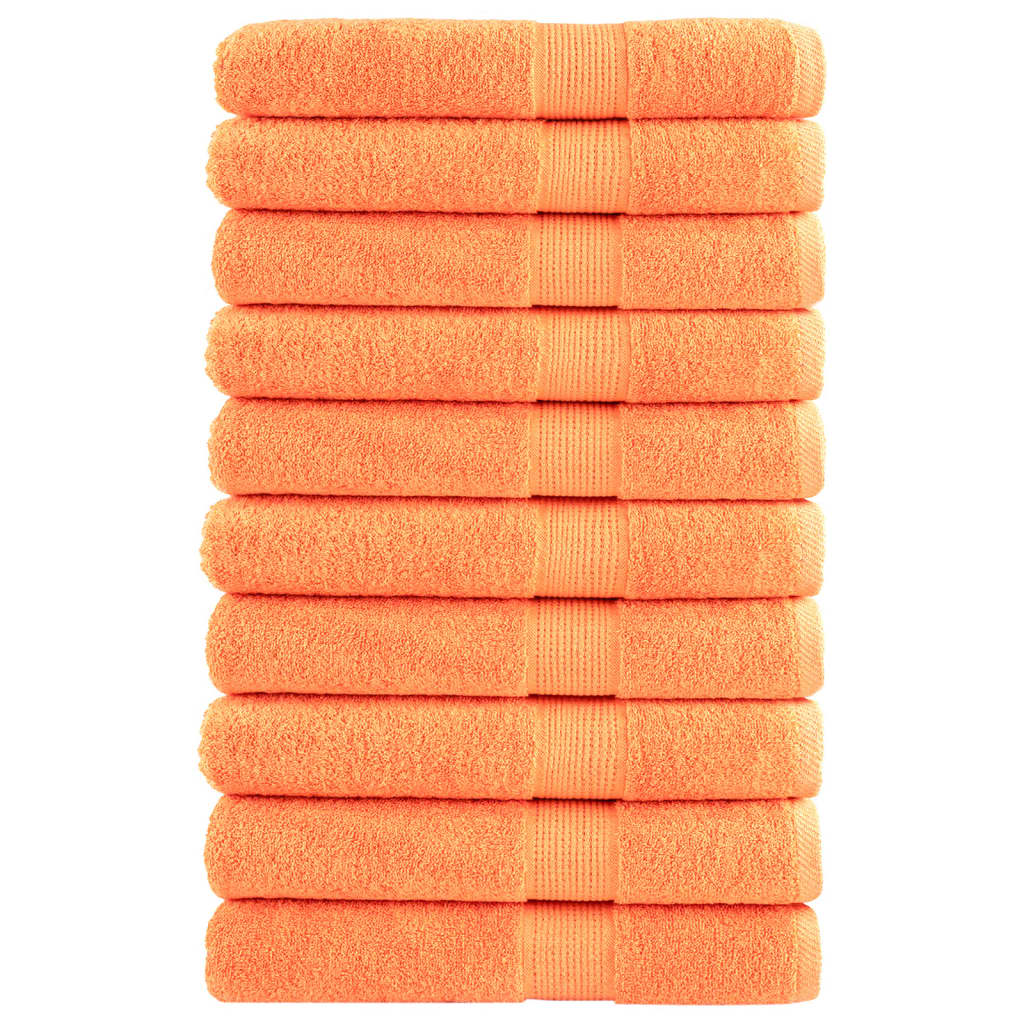 Serviettes de qualité supérieure SOLUND 10 pcs orange 600 g/m²