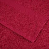 Serviettes de sauna de qualité supérieure SOLUND 2 pcs rouge