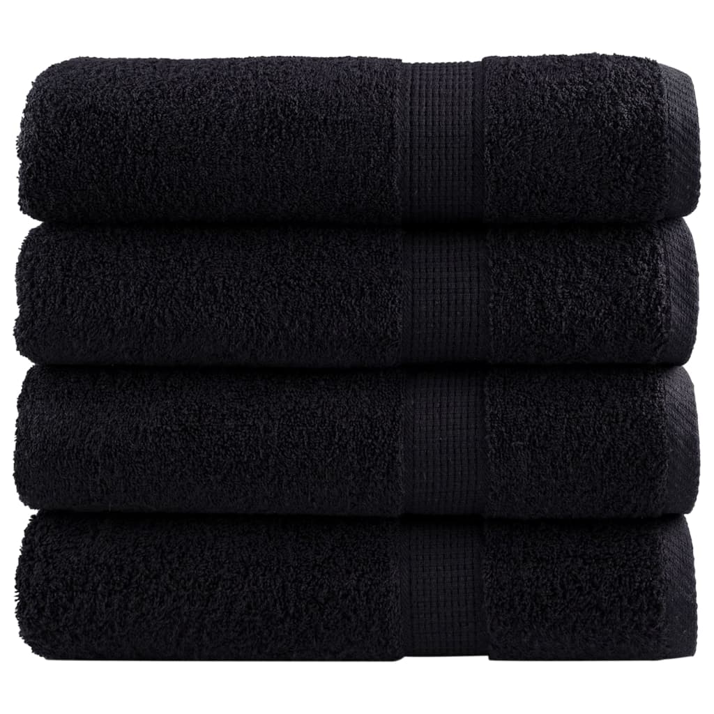 SOLUND Premium Bath Towels 4 pcs 600g/m²