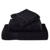 Serviettes de sauna de qualité supérieure SOLUND 2 pcs noir