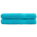 SOLUND Premium Quality Towels 2 pcs Turquoise