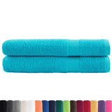 SOLUND Premium Quality Towels 2 pcs Turquoise