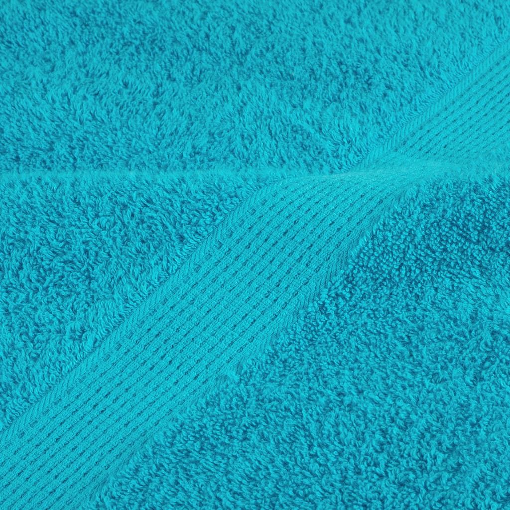 SOLUND Premium Quality Towels 2 pcs Turquoise