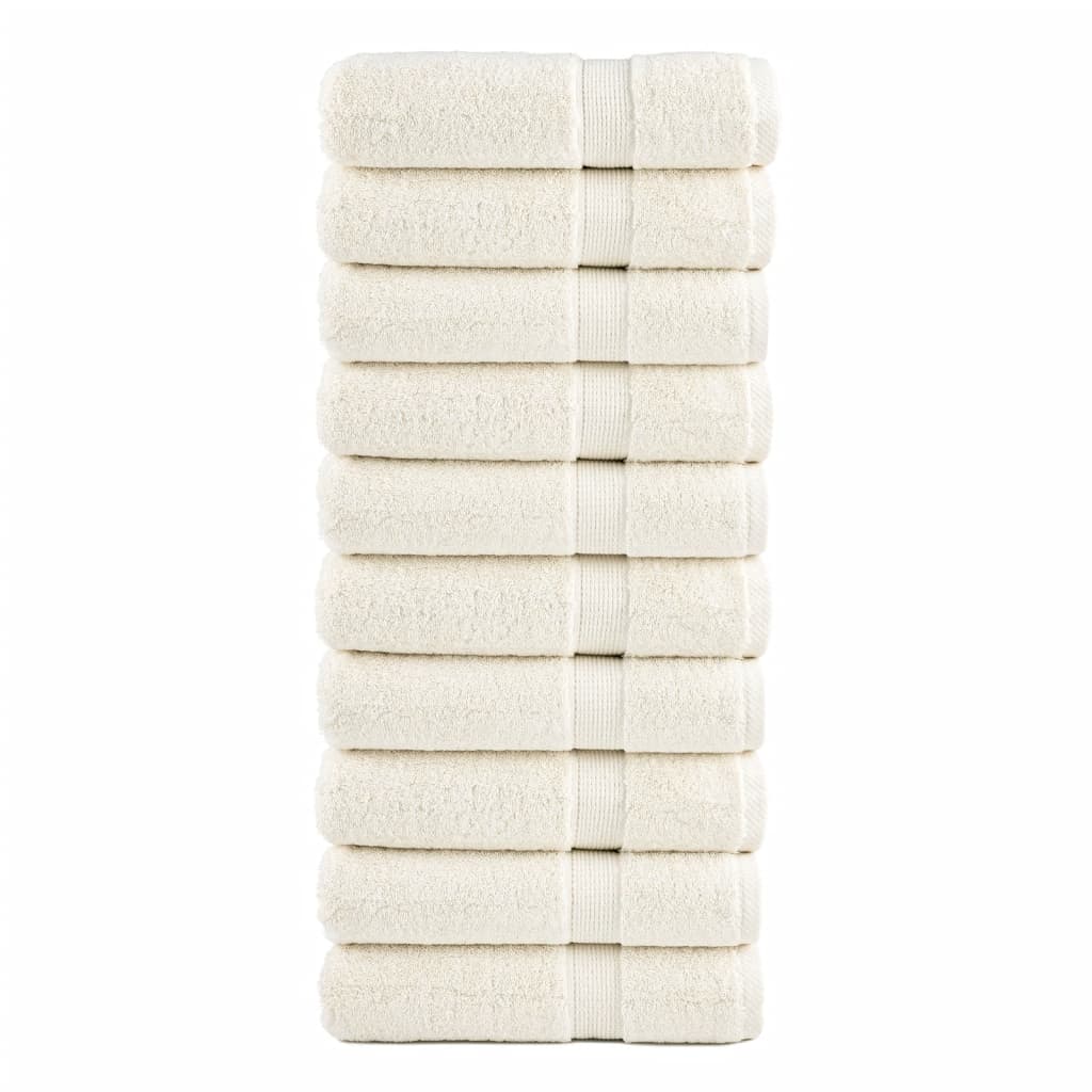 Serviettes de bain de qualité supérieure SOLUND 10 pcs 600g/m²