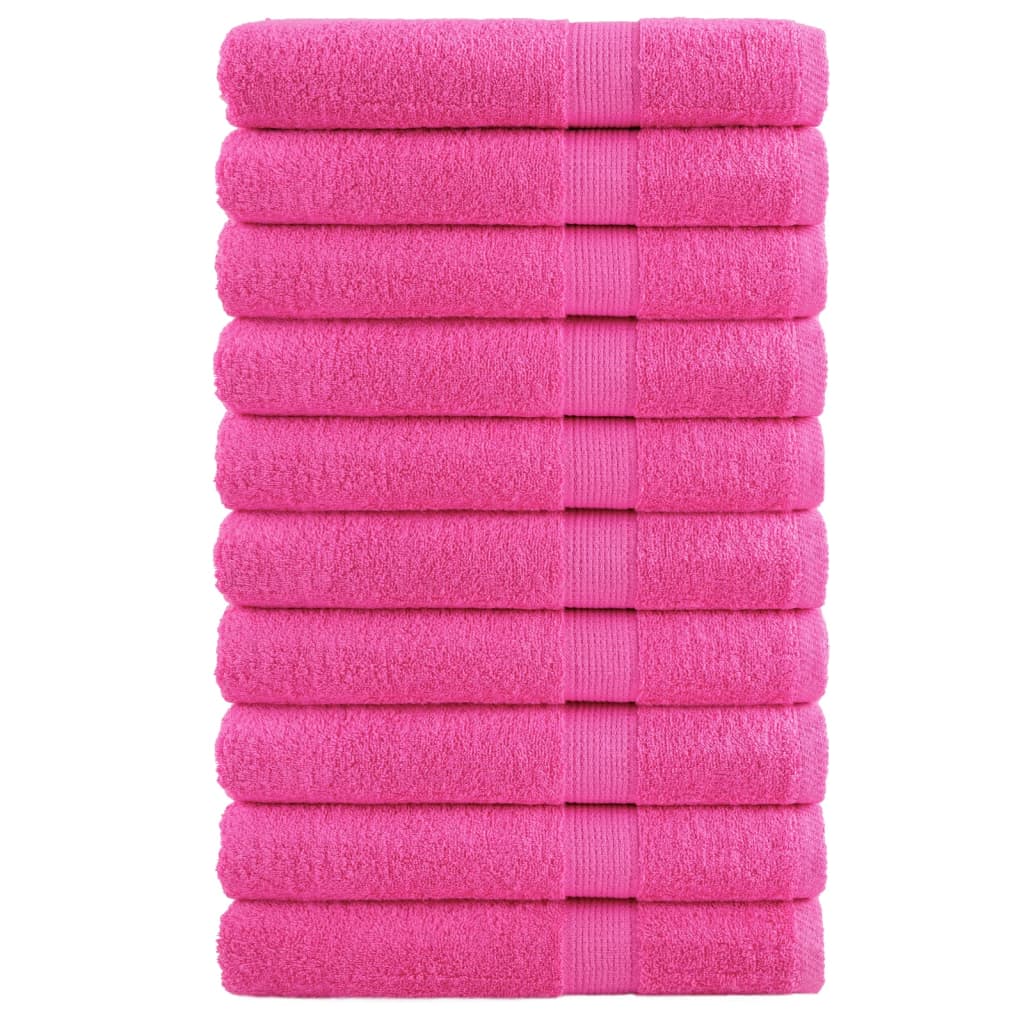 Serviettes de sauna de qualité supérieure SOLUND 10 pcs rose