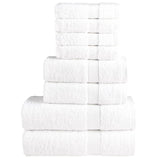 Ensemble de serviettes de qualité supérieure SOLUND 8 pcs blanc