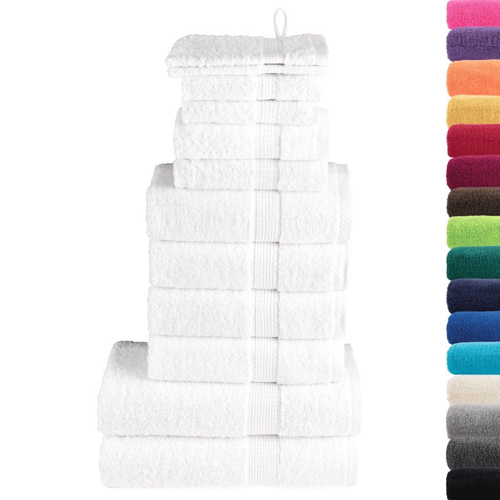 Ensemble de serviettes de qualité supérieure SOLUND 12pcs blanc