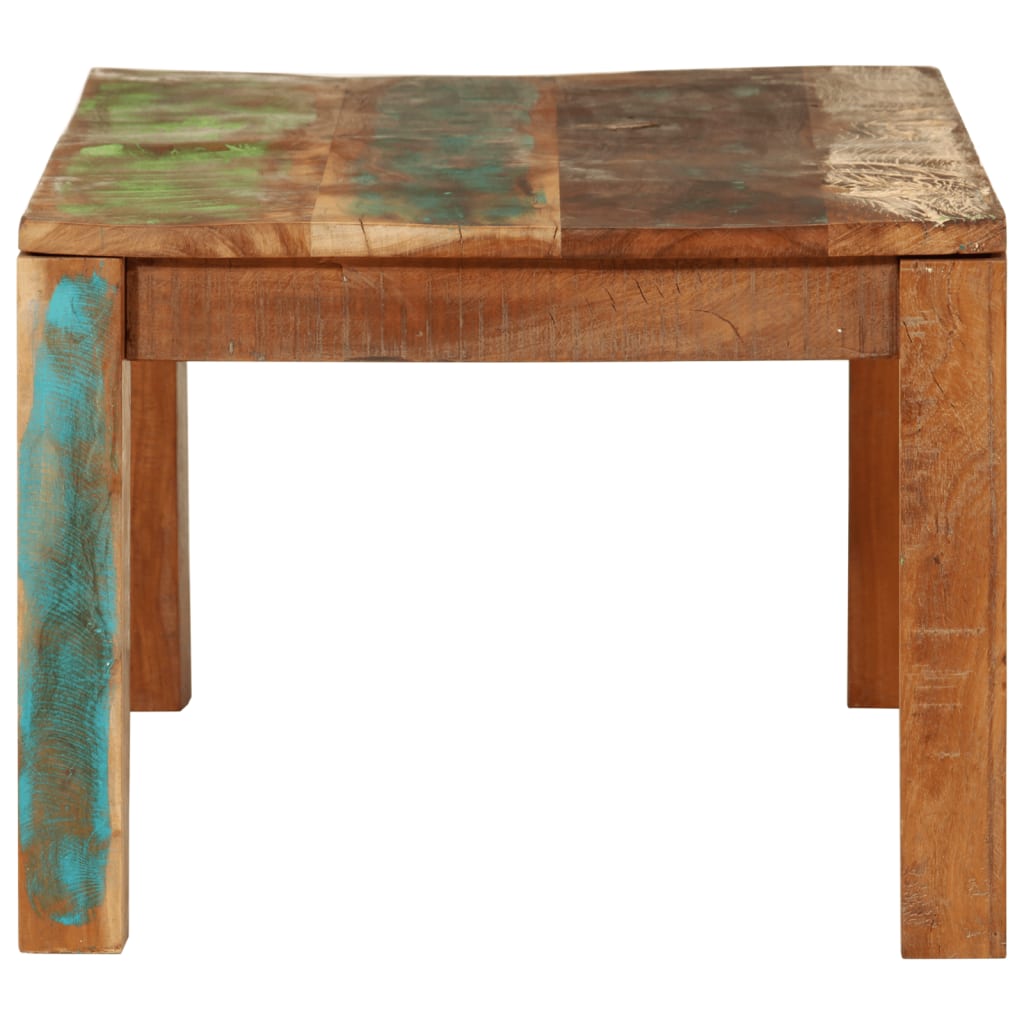 Table basse 100x55x40 cm bois de récupération massif