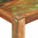 Table basse 100x55x40 cm bois de récupération massif