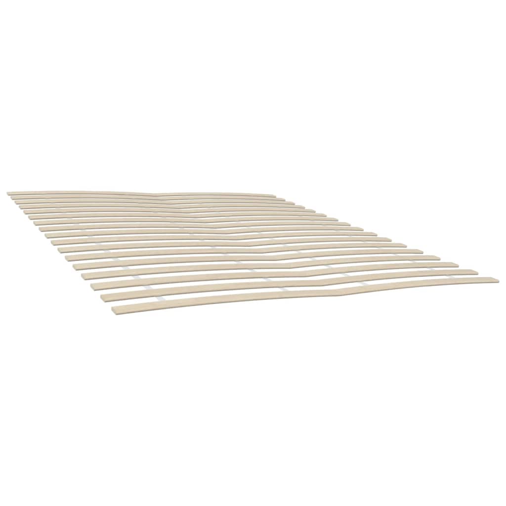 Slatted bed bases with 34 slats 2 pcs 90x200 cm