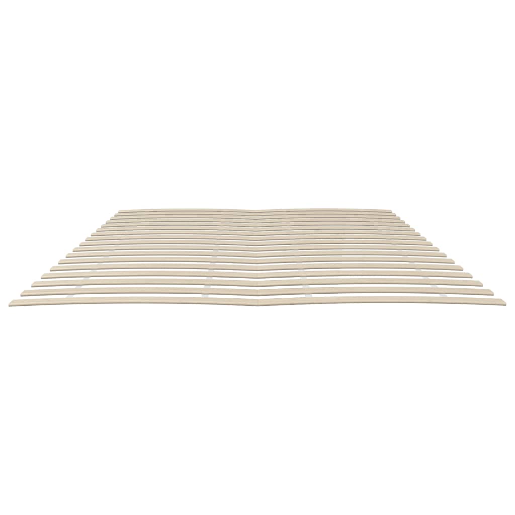 Slatted bed bases with 34 slats 2 pcs 90x200 cm