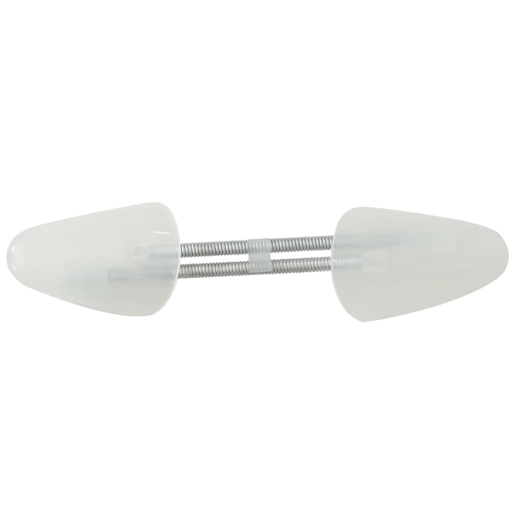 Shoe trees 5 pairs white EU 35-38 plastic