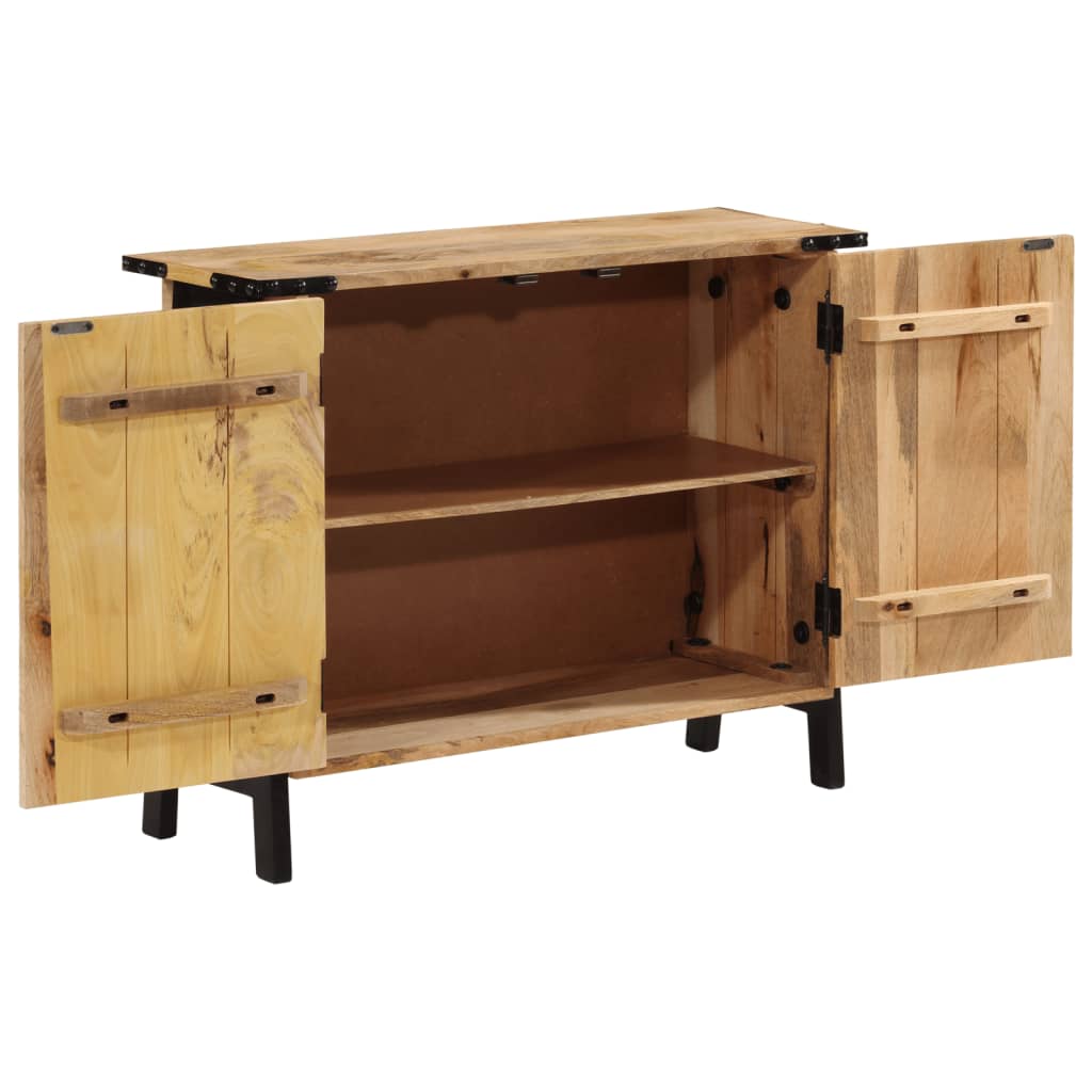 Buffet 88x30x69 cm bois massif de manguier