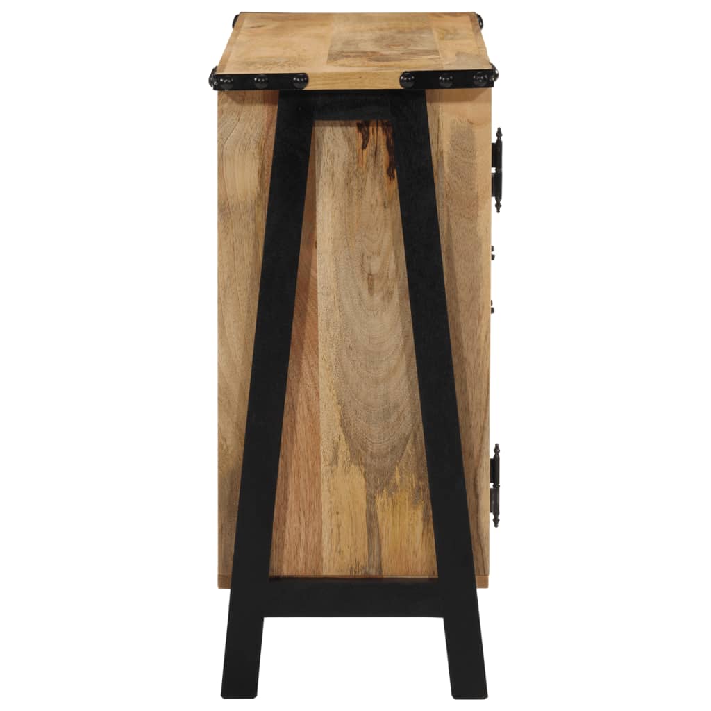 Buffet 88x30x69 cm bois massif de manguier