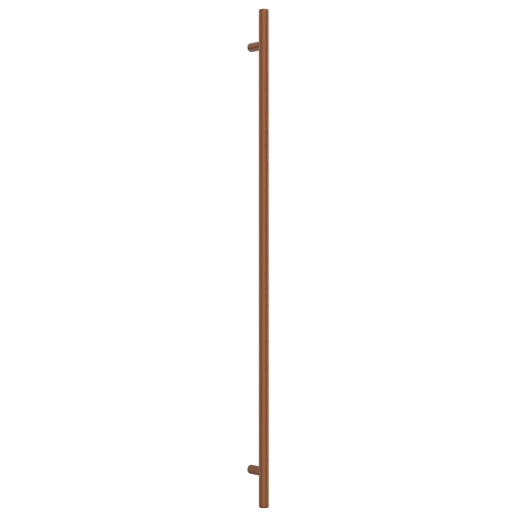 Poignées d'armoire 10 pcs bronze 480 mm acier inoxydable