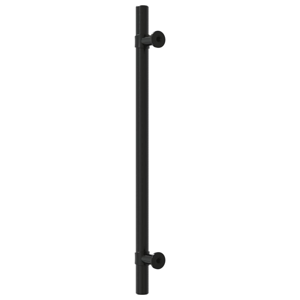 Cabinet Handles 10 pcs Black 192mm Stainless Steel