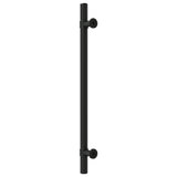 Cabinet Handles 10 pcs Black 192mm Stainless Steel