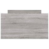 Cadre de lit sans matelas sonoma gris 100x200 cm