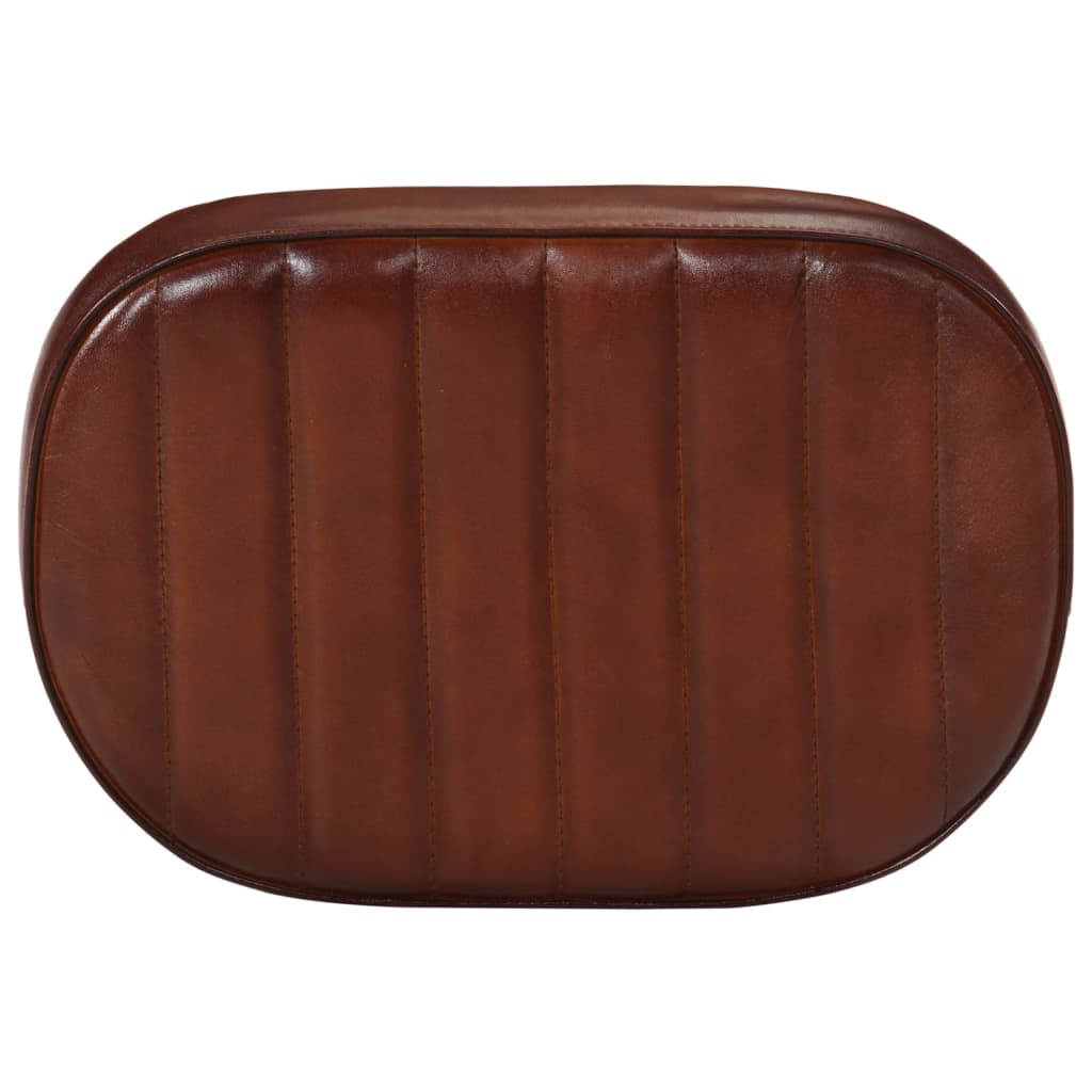 Tabourets de bar lot de 2 marron foncé 40x29,5x53 cm