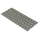 Plaques perforées 20 pcs 2 mm 240x100 mm acier galvanisé