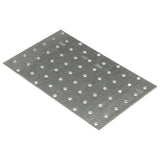 Perforated plates 20 pcs 2 mm 200x120 mm galvanized steel