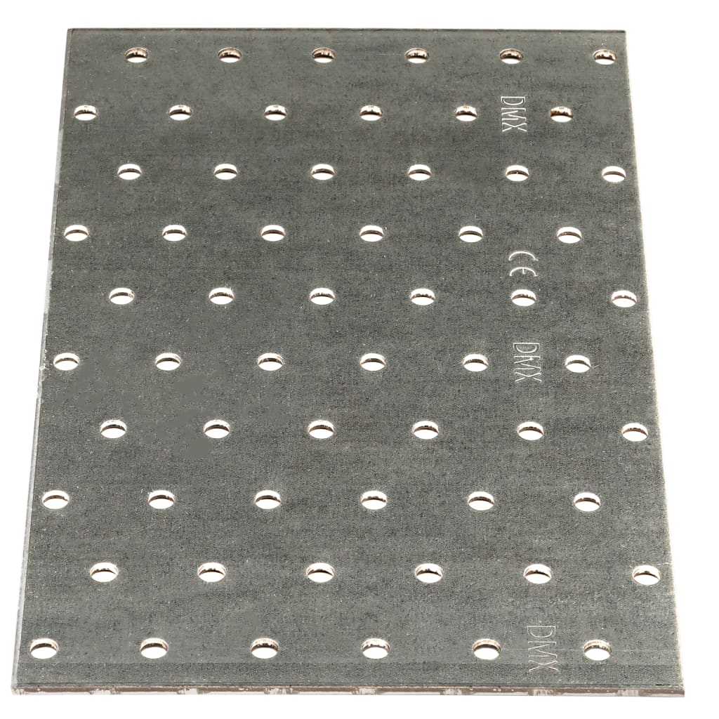 Perforated plates 20 pcs 2 mm 200x120 mm galvanized steel