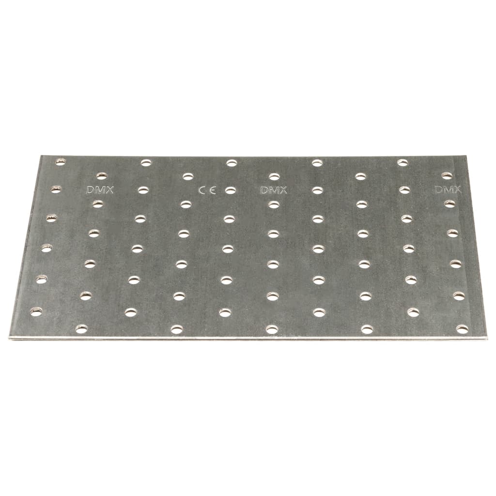 Perforated plates 20 pcs 2 mm 200x120 mm galvanized steel