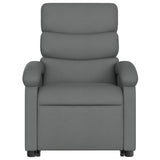 Fauteuil inclinable Gris foncé Tissu