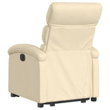 Fauteuil inclinable Crème Tissu