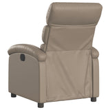 Fauteuil inclinable électrique Cappuccino Similicuir