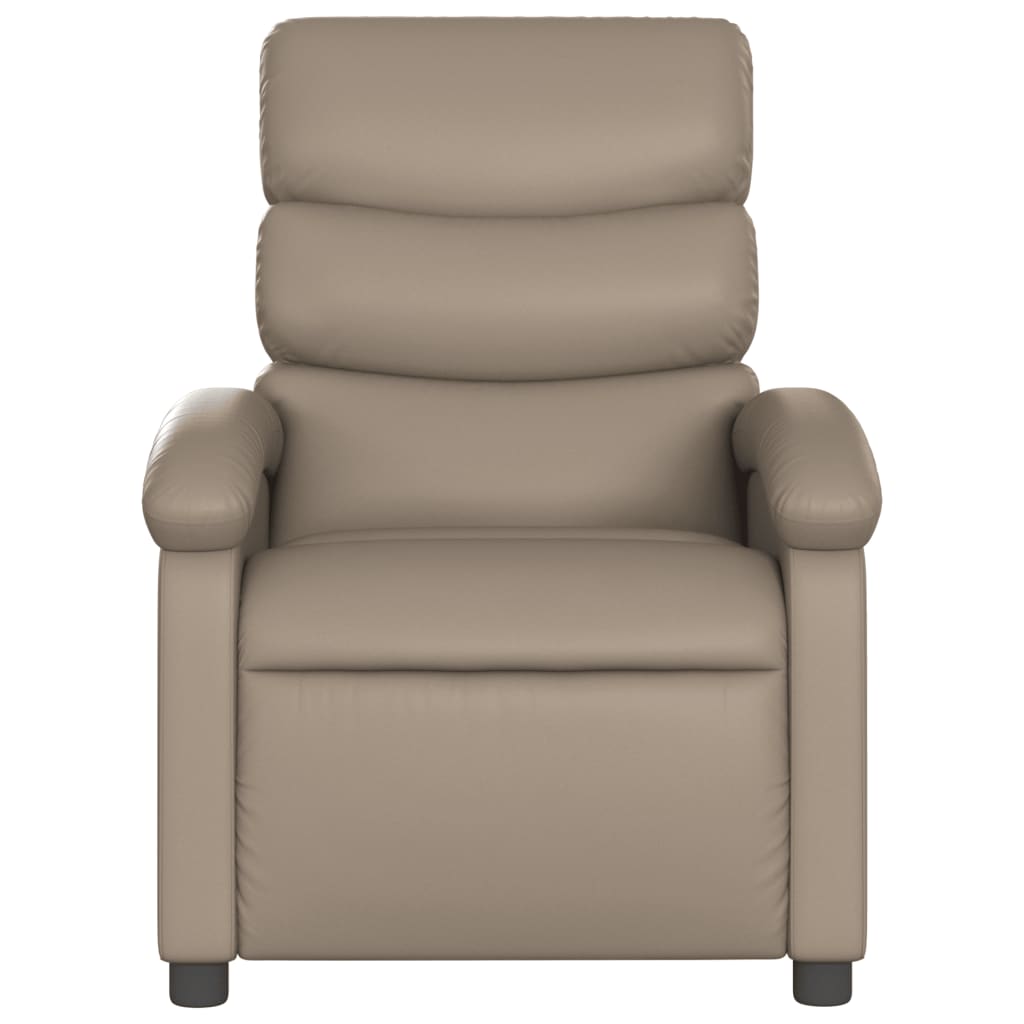 Fauteuil inclinable électrique Cappuccino Similicuir