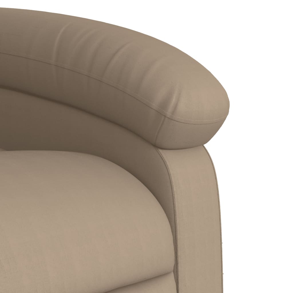 Fauteuil inclinable électrique Cappuccino Similicuir