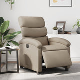 Fauteuil inclinable électrique Cappuccino Similicuir